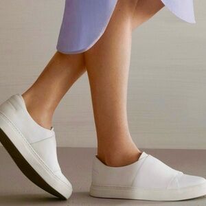 COS Minimalist Leather Sneakers